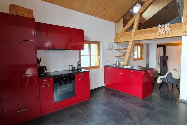 Ferienwohnung für 6 Personen, mit Garten und Balkon in Ftan