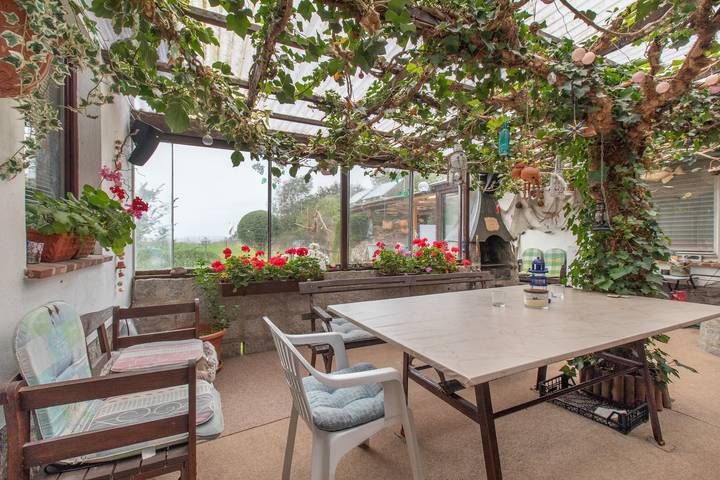 Studio entier, Studio 'Ferienwohnungen Hiddenseeblick 3' avec vue sur la mer, terrasse partagée et Wi-Fi in Naturstrand Dranske, Région de Rügen