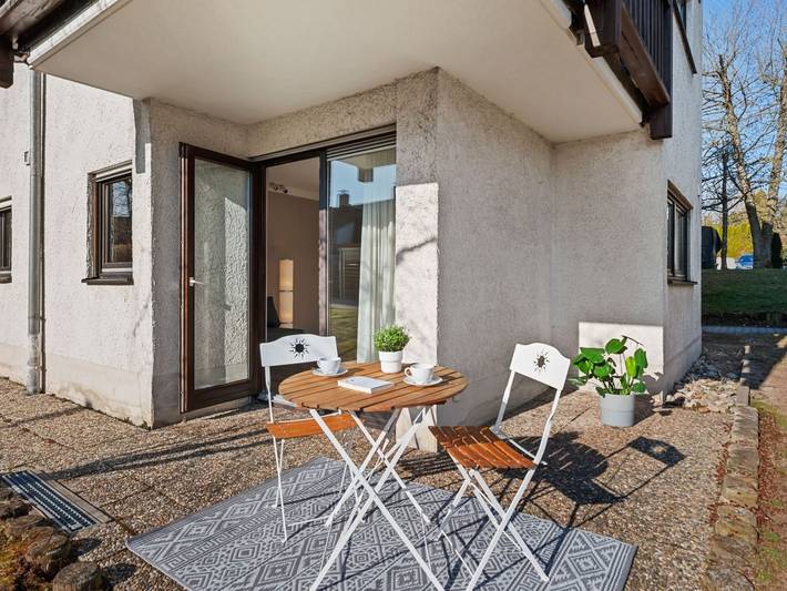 Ferienwohnung für 5 Personen, mit Balkon/Terrasse und Terrasse in Bad Liebenzell - 3