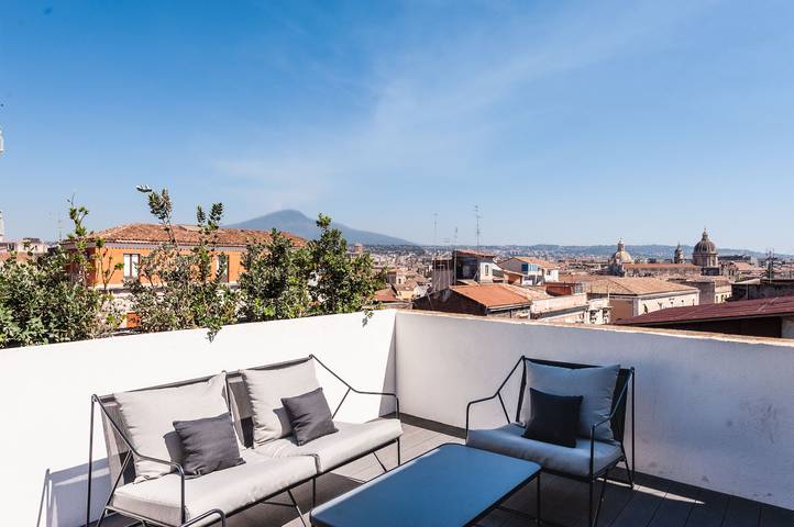 Vakantiewoning voor 4 personen, met terras in Catania