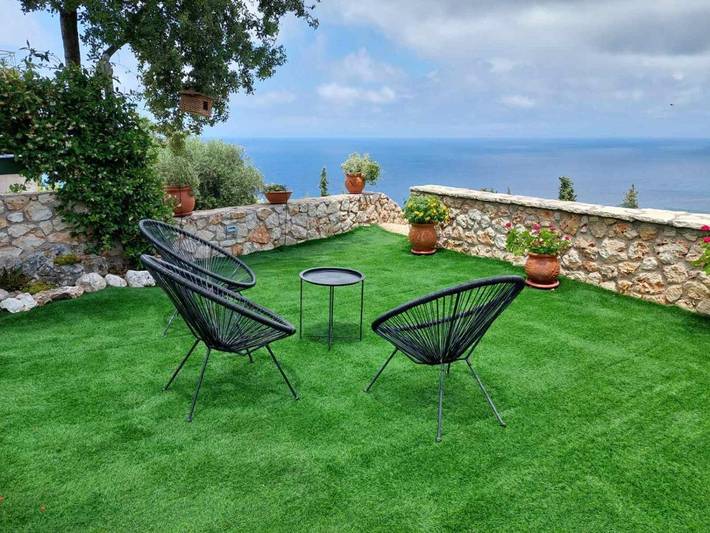 Villa voor 8 personen, met whirlpool en balkon in Agios Nikitas