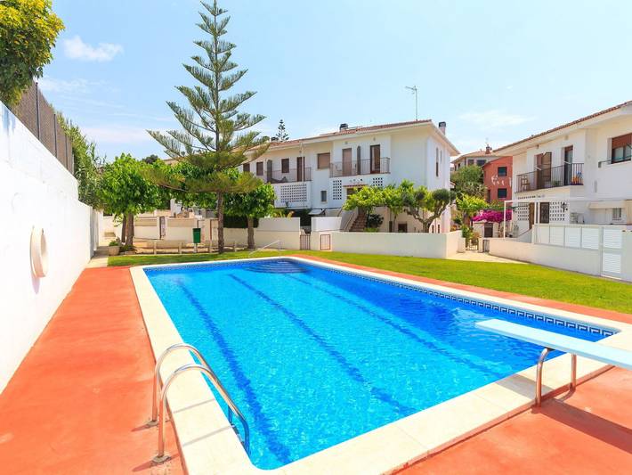 Maison de vacances pour 6 personnes, avec piscine et jardin - 1