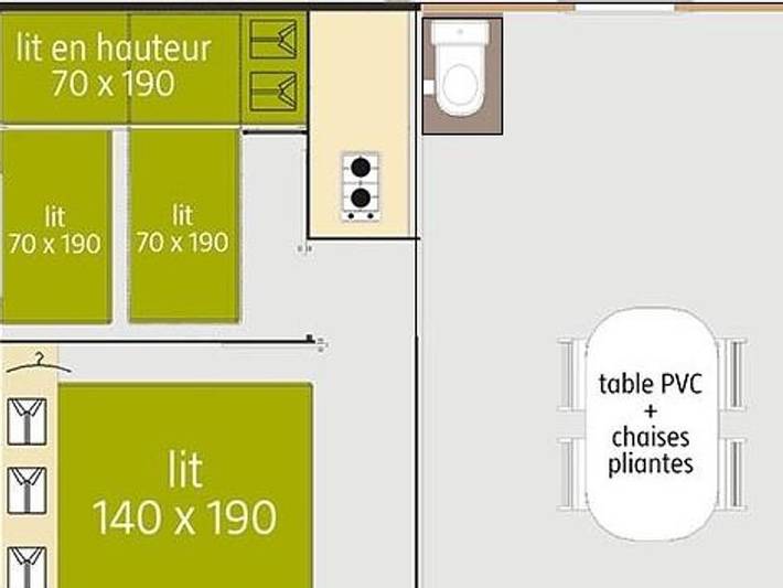 Gîte pour 4 personnes, animaux acceptés dans les Landes - 4