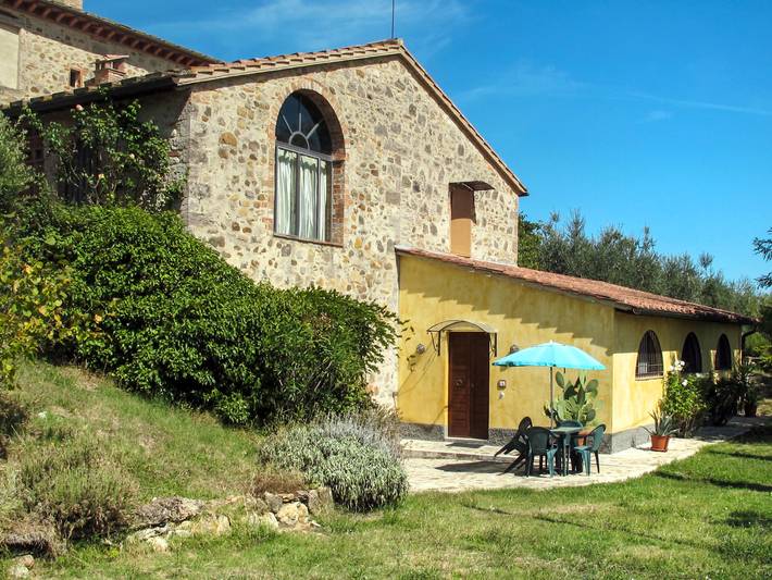Casa vacanza per 3 persone, con Terrazza e Giardino nonché Panorama a Poggibonsi