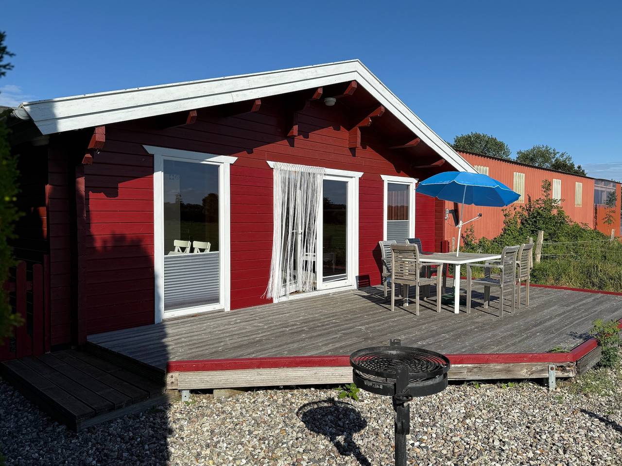 Schwedenhaus auf dem Bauernhof "Gruberdieken 8" in Grube, Ostholstein