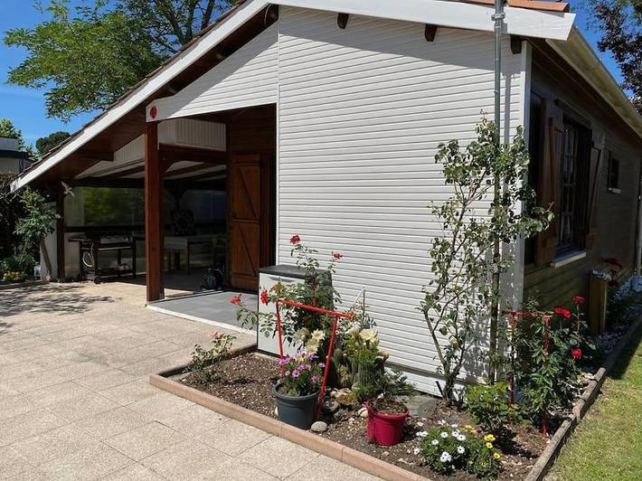 Location de vacances pour 5 personnes, avec piscine ainsi que terrasse et jardin, animaux acceptés dans Plage de La Hume - 4