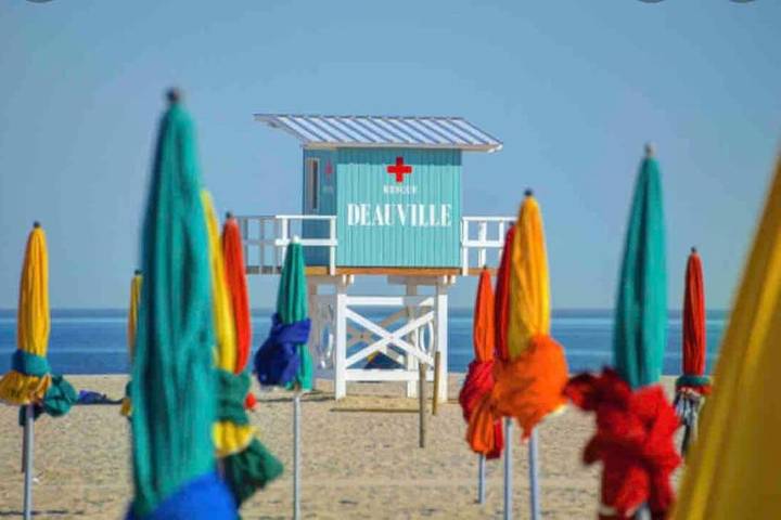 Gîte pour 4 personnes, avec balcon dans Gare de Trouville - Deauville