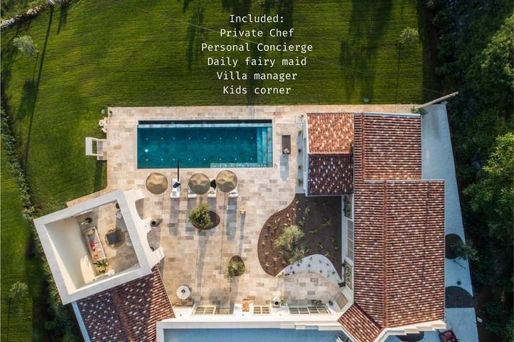 BnB für 2 Personen, mit Ausblick und Garten sowie Pool in Istrien