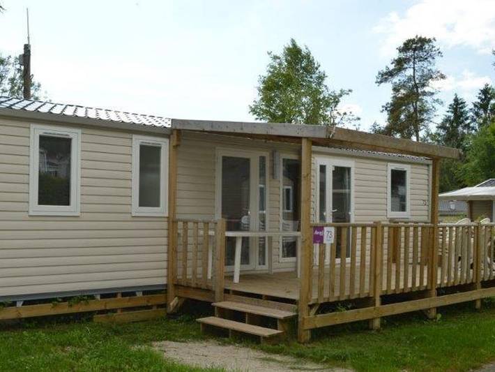 Camping le Moulin - Mobilheim 7 personen - Family Xl 40 m² - klimatisiert 6/7 pers. in Patornay, Französischer Jura