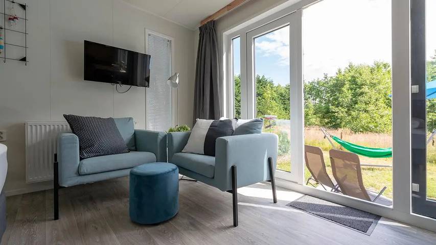 Camping für 3 Personen, mit Terrasse und Garten am Wattenmeer - 2