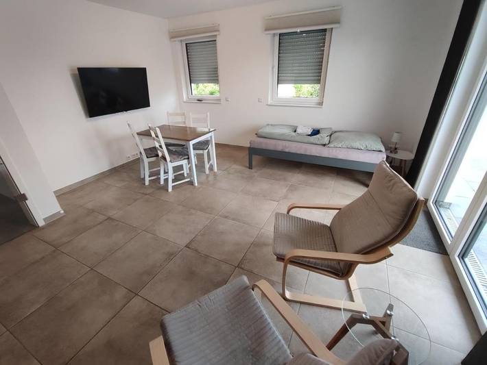 Ferienwohnung für 4 Personen, mit Balkon und Terrasse sowie Garten und Ausblick in Halle (Westfalen) - 4