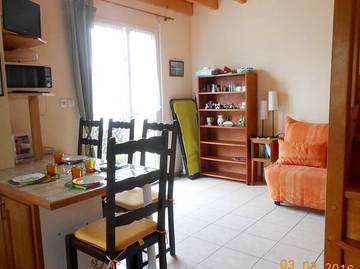 Gîte pour 4 personnes, avec jardin et terrasse dans Plage Riva-Bella