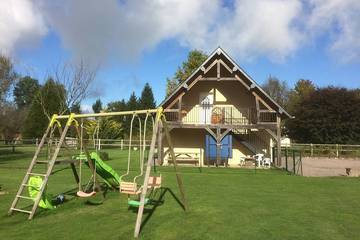 Gîte pour 4 personnes, avec jardin et balcon à Saint-Gatien-des-Bois