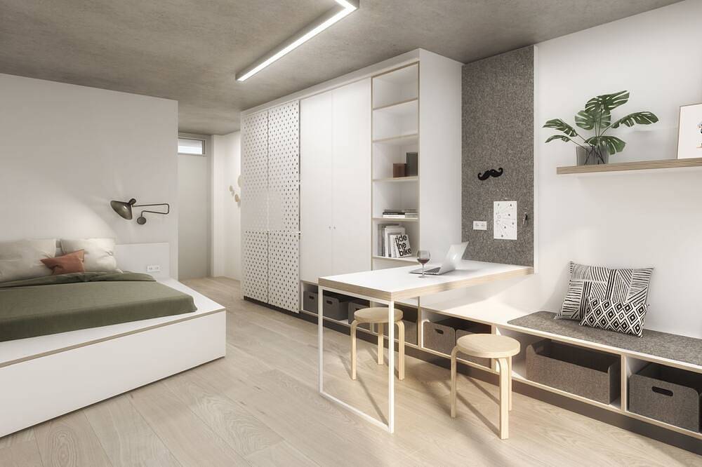 Apartamento entero, Urban Studio with 21 - 25 sqm for 1 person in Tubinga, Neckar-Alb