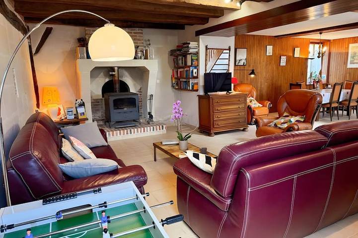 Location de vacances pour 6 personnes, avec Jardin à Couddes