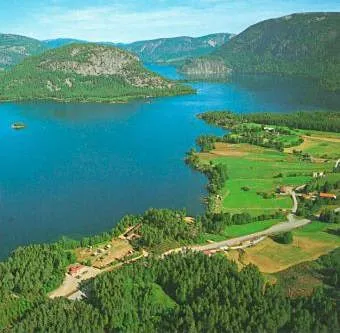 Lodge für 3 Personen, mit Terrasse und Garten sowie Ausblick und Seeblick, mit Haustier - 1