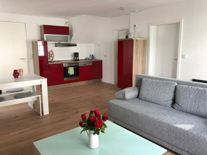 Ferienwohnung für 4 Personen, mit Ausblick
