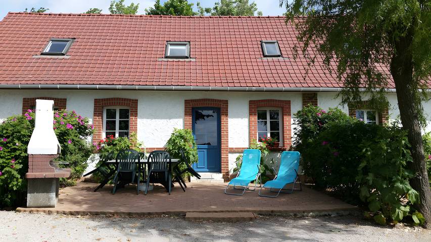 Cottage 'Gite Du Catelet' with Shared Terrace, Shared Garden and Wi-Fi in Boulogne-sur-Mer region