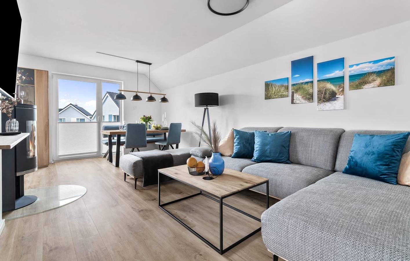 Ganze Ferienwohnung, Appartement am Strand mit Terrasse und Parkplatz in Olpenitz, Kappeln