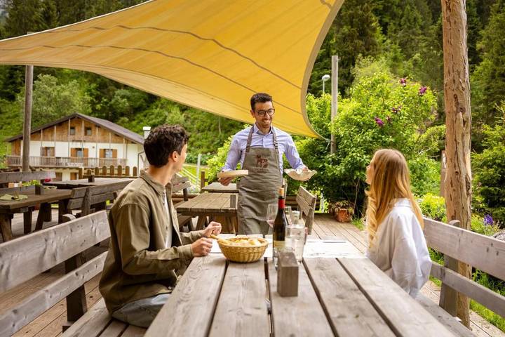 Hôtel pour 4 personnes, avec vue et jardin à Transacqua - 2