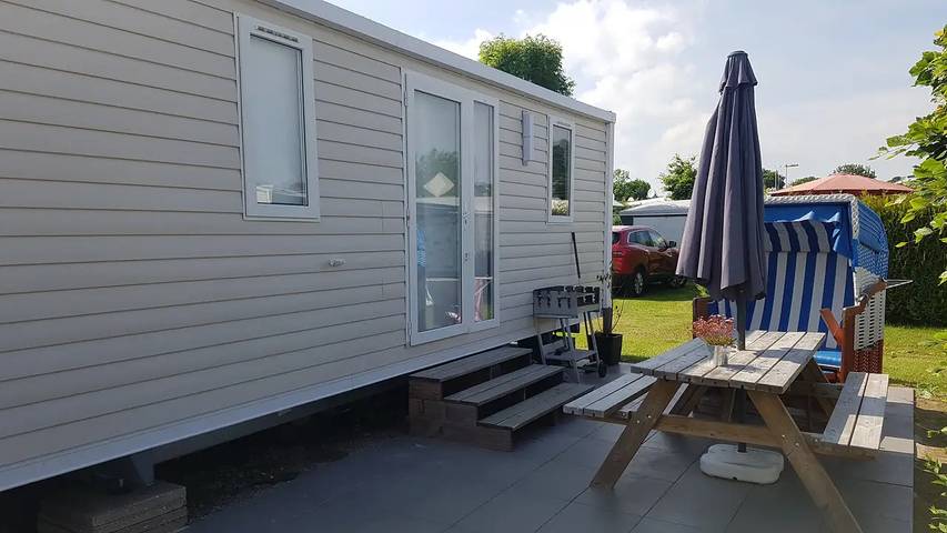 Camping für 4 Personen, mit Garten in Schashagen