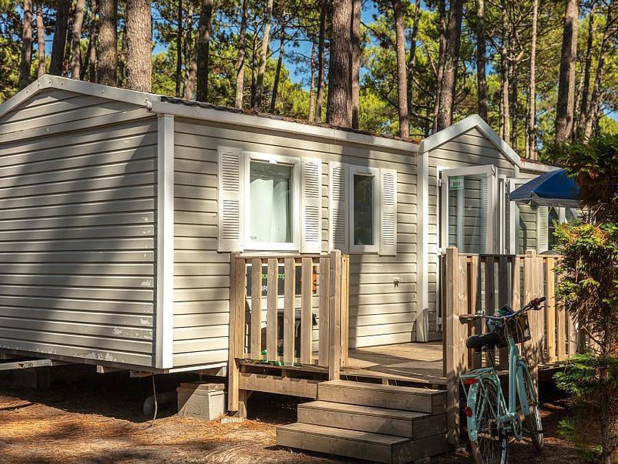 Camping Phare d'Opale - Mobilhome 8 personnes - Mobil-home | Classic | 3 Ch. | 6/8 Pers. | Terrasse surélevée non couverte in Le Portel, Région de Boulogne-sur-Mer