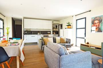 Gîte pour 6 personnes, avec terrasse et jardin, adapté aux familles à Le Crès