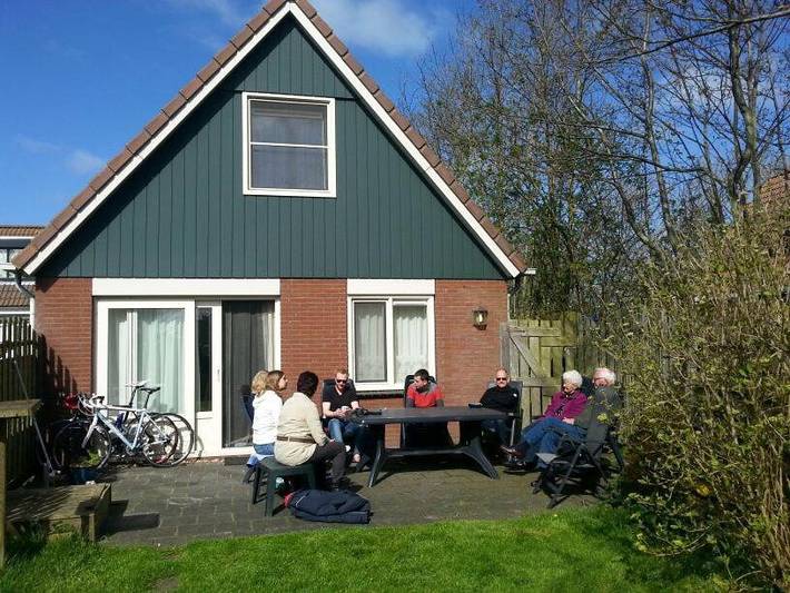 Ferienhaus für 6 Personen, mit Terrasse und Garten sowie Ausblick in De Waal