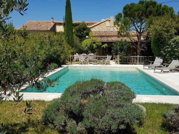 Villa pour 11 personnes, avec terrasse et piscine - 1