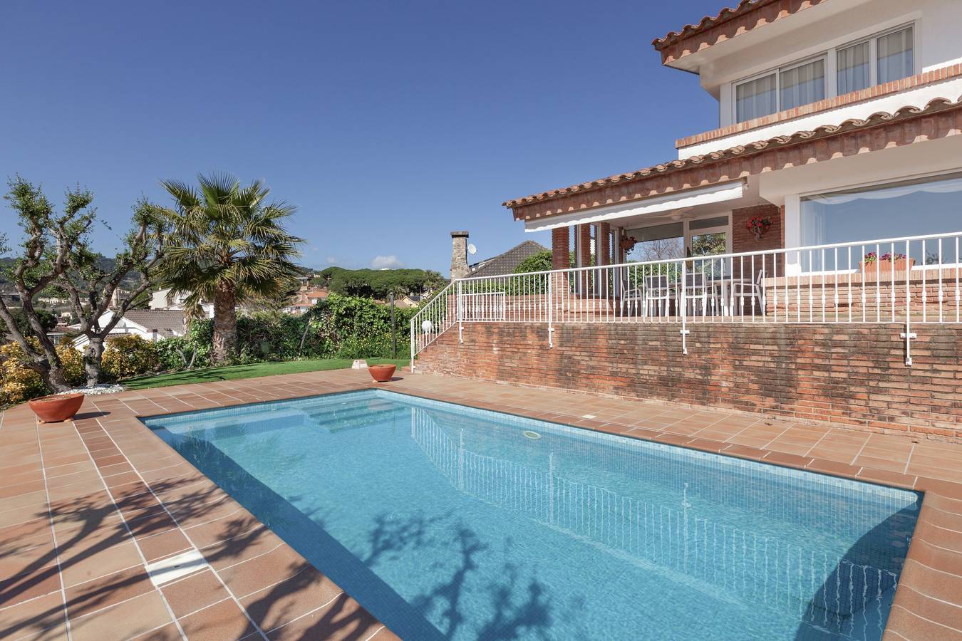 Villa 'Berganti' con piscina privada, Wi-Fi y aire acondicionado in Canet de Mar, Costa del Maresme