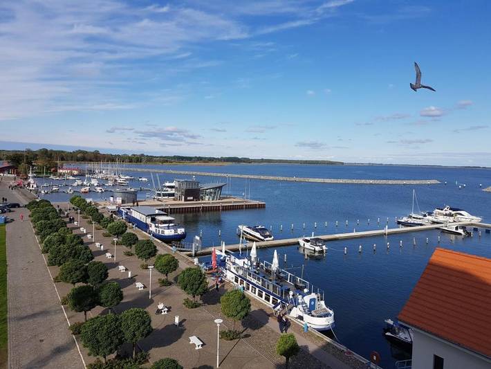 Ferienwohnung mit Meerblick für 3 Personen, mit Seeblick und Ausblick