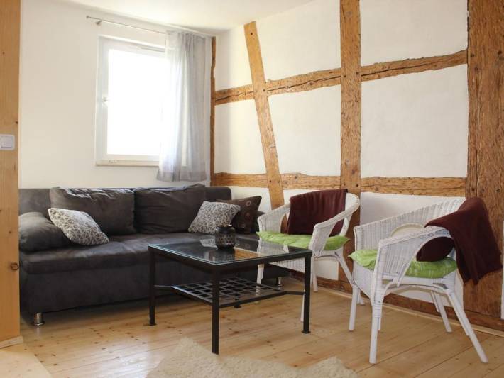 Ferienwohnung für 6 Personen, mit Terrasse und Garten in Creglingen