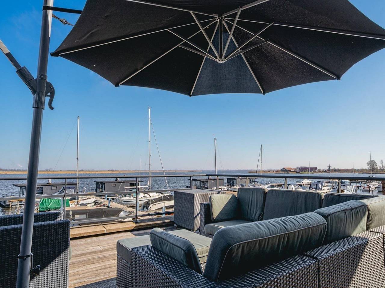 Ganze Wohnung, Moderne Wohnung mit frei Blick auf das Wasser in Uitgeest, Noord-Holland - Nordseeküste