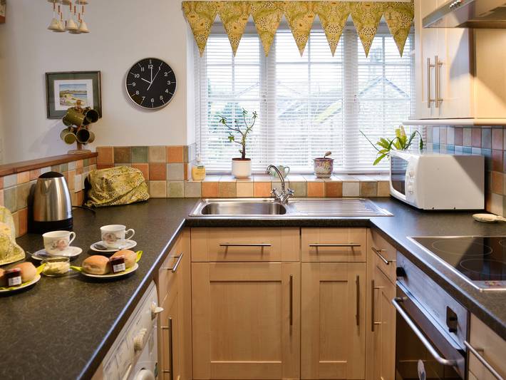 Casa rural para 2 personas con jardín in Stowford, Devon