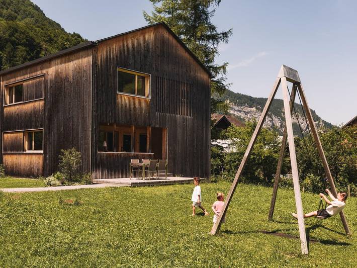 Ferienhaus für 6 Personen, mit Balkon und Terrasse sowie Garten in Mellau - 4
