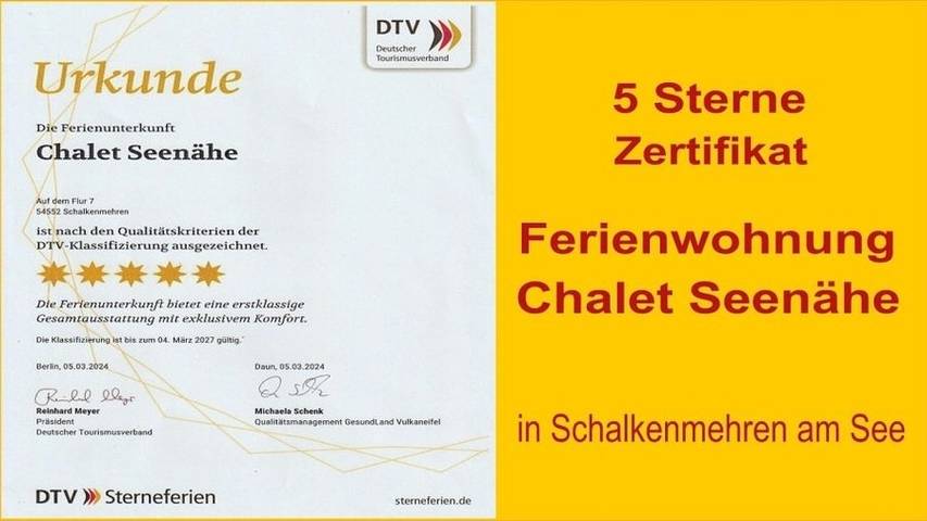 Hütte für 5 Personen, mit Sauna und Whirlpool sowie Terrasse, mit Haustier in der Eifel - 4