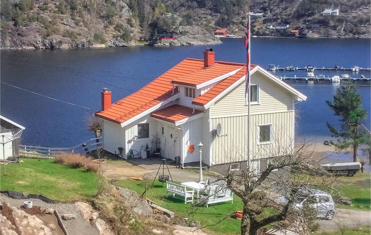 Ferienhaus für 8 Personen mit Ausblick in Kragerø