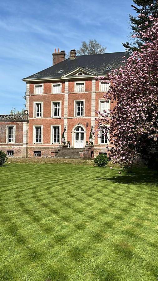Double Room with Garden View in Saint-Aubin-de-Scellon, Région de Bernay