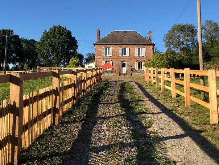 Location de vacances pour 6 personnes, avec vue et jardin à Danestal - 2