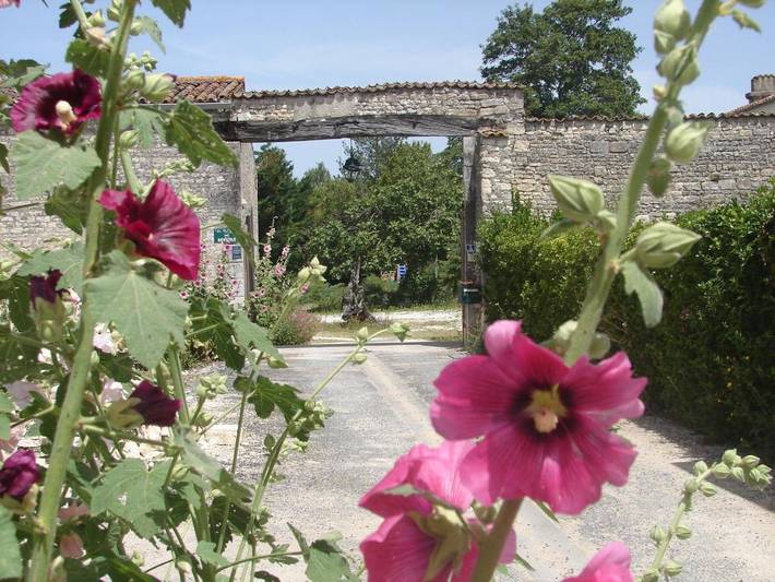 Gîte pour 2 personnes, avec vue ainsi que terrasse et jardin à Clavette (Charente-Maritime)