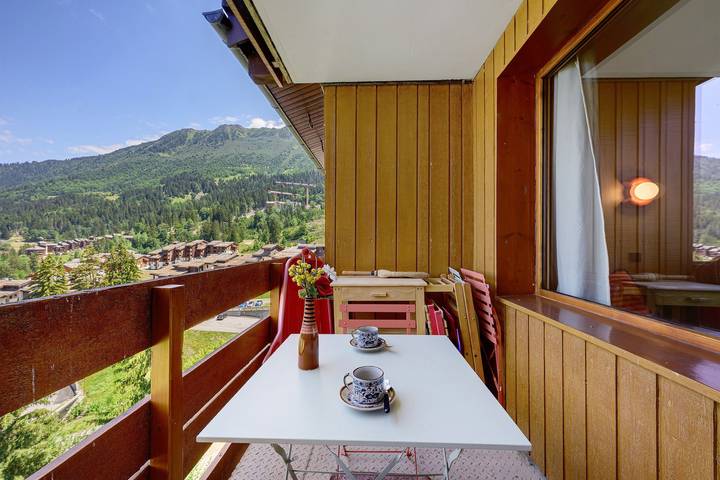 Spacious 33m² Studio, Divisible – Ski-in/Ski-out, Mountain Views