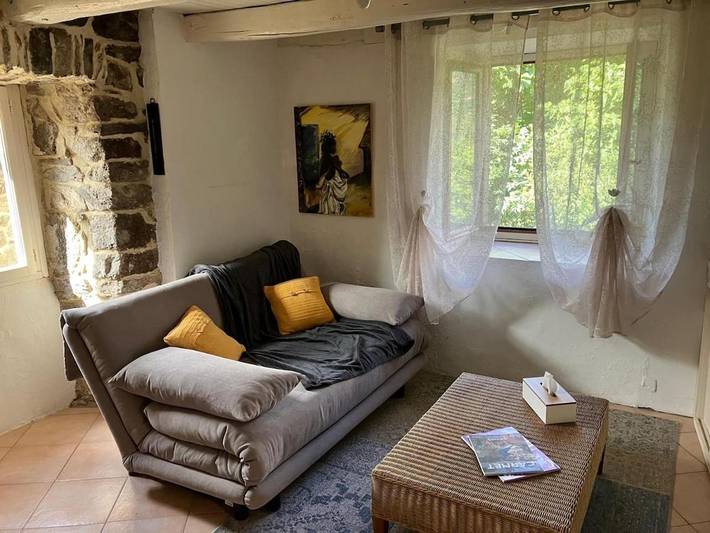 Location de vacances pour 4 personnes, avec jardin à Sablières - 3