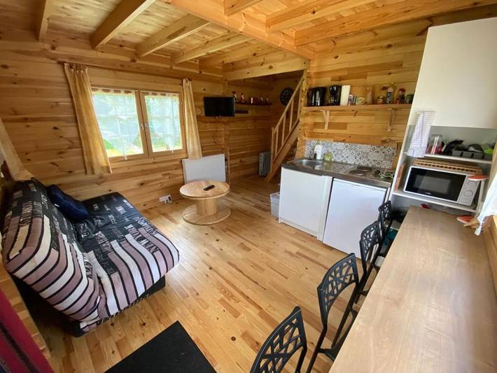 Camping pour 4 personnes, avec jardin ainsi que terrasse et vue dans l' Aisne - 3