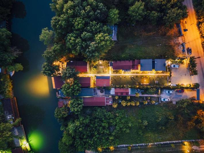 Villa per 4 persone, con vista lago e giardino nonché panorama in Turchia