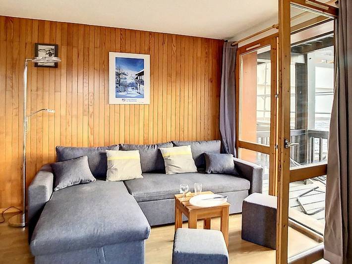 Ganze Wohnung, Helles Apartment · 4 Pers · Balkon · Parkplatz in Saint-Martin-de-Belleville, Vanoise-Massiv