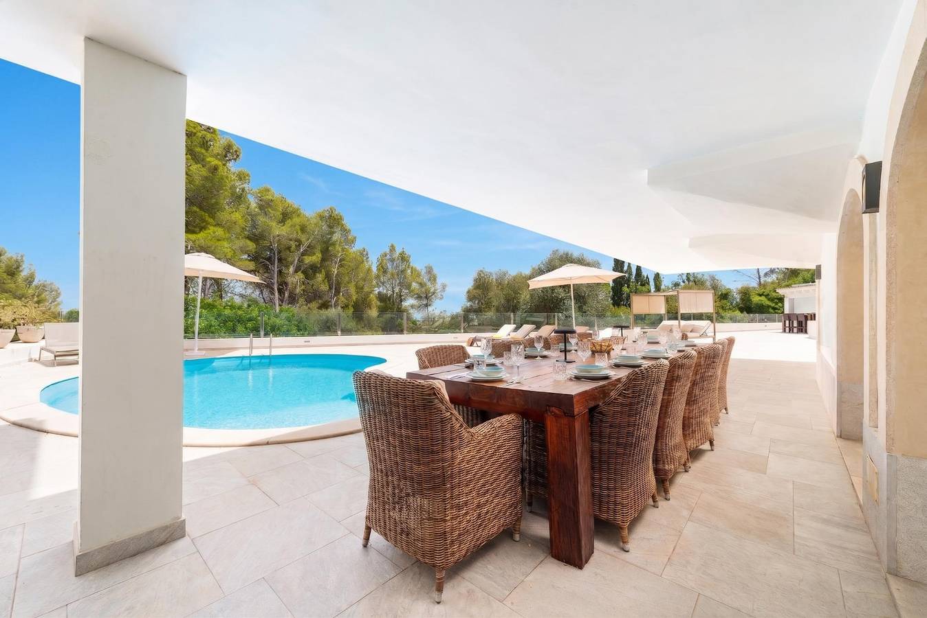 Villa für 12 Personen mit Pool in Son Vida, Palma