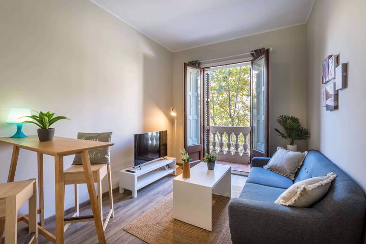 Ferienwohnung für 4 Personen, mit Balkon in Barcelona