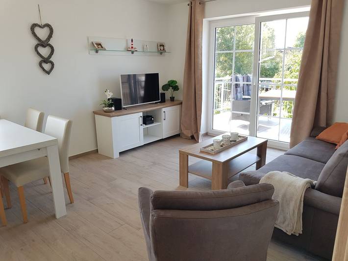 Ferienwohnung für 4 Personen, mit Balkon in Tating