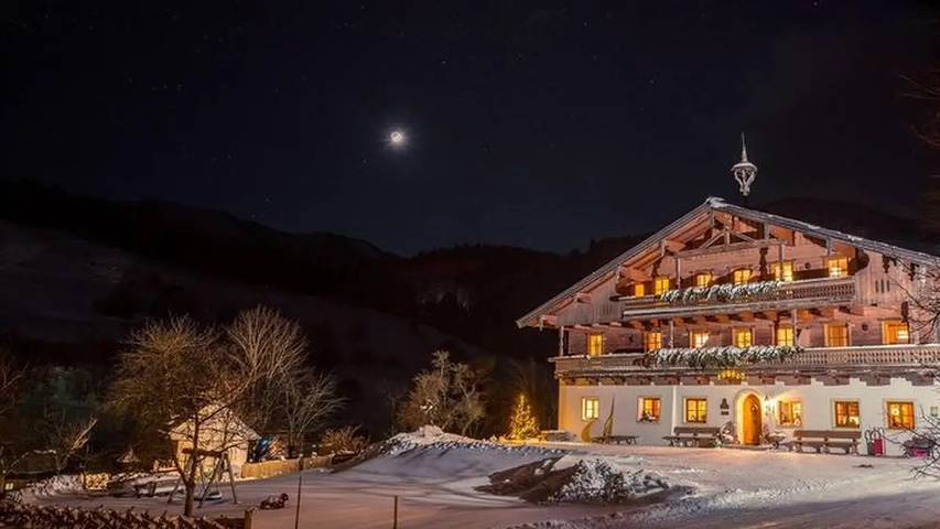 Bauernhof für 4 Personen, mit Sauna und Garten in Leogang