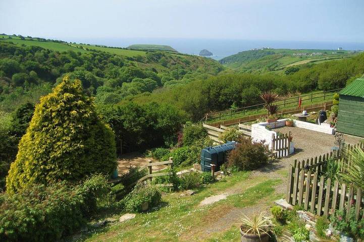 Ferienhaus für 6 Personen, mit Balkon und Garten in Cornwall